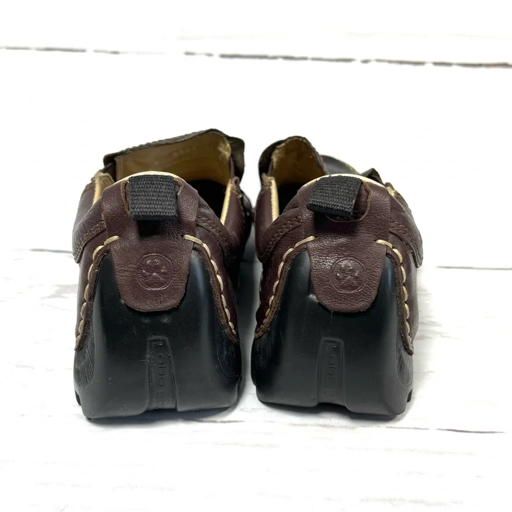 Belvedere Loafers Mens Size 9 Brown Genuine Ostrich Leather Driving Moc.‎